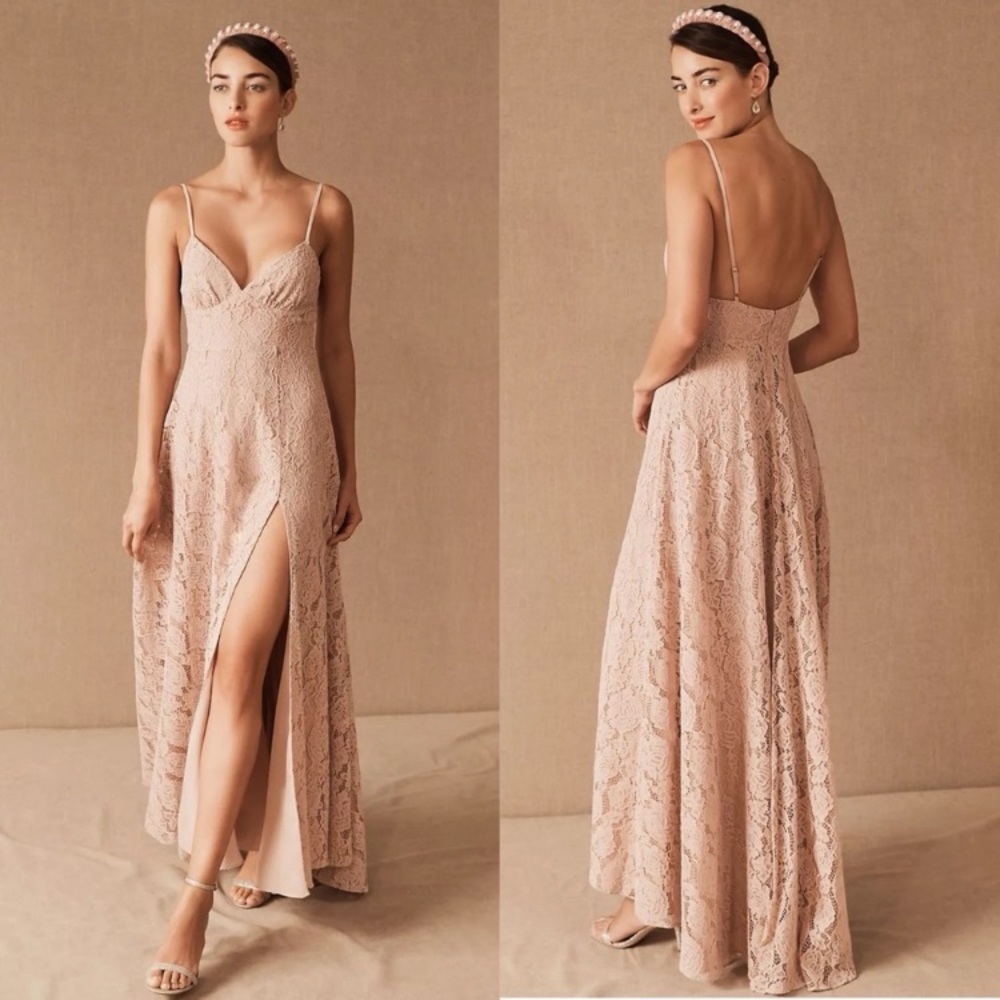 NEW Fame and Partners Charlotte lace dress 6